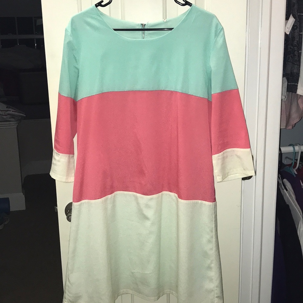 Color block dress